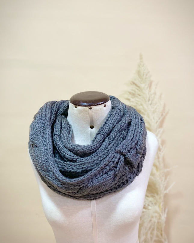 Cuellera con Diseño - Gris