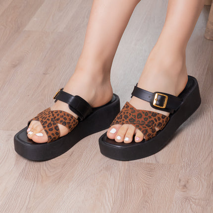 Sandalias Casuales Mujer Kaduna - Print