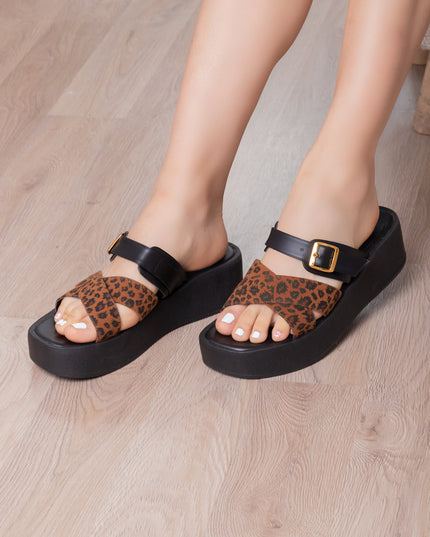 Sandalias Casuales Mujer Kaduna - Print