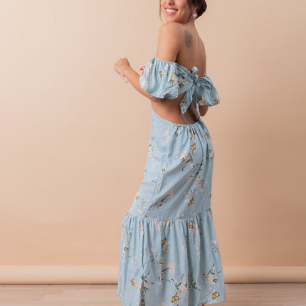 Vestido P-Maeli - Verde Agua