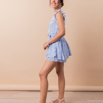 Vestido P-Genesis - Celeste