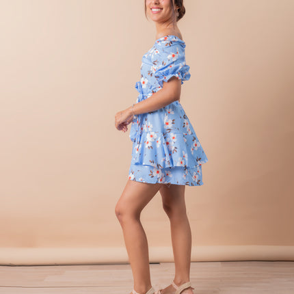 Vestido P-Lorenna - Celeste