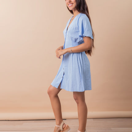 Vestido P-Mily - Celeste