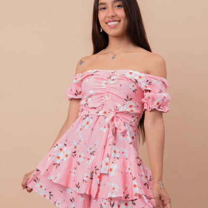 Vestido P-Lorenna - Rosado