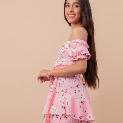 Vestido P-Lorenna - Rosado