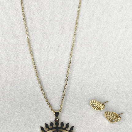 Set Collar Ojo Turco