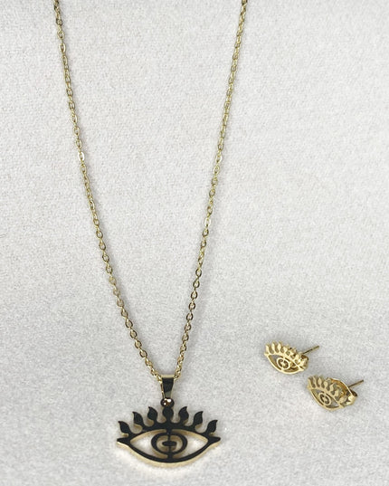 Set Collar Ojo Turco