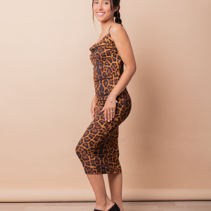 Vestido P-Sarai - Animal Print