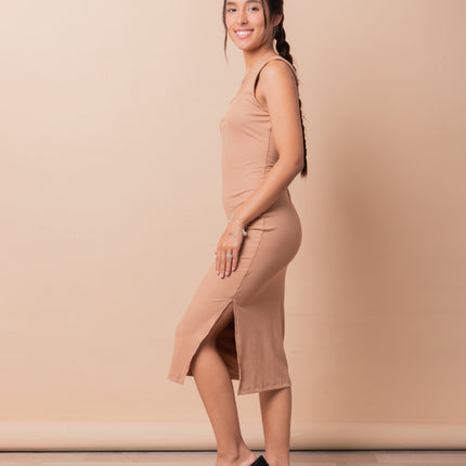 Vestido P-Hilaria - Camel