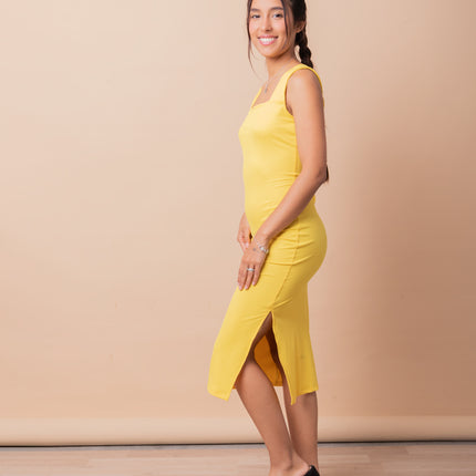 Vestido P-Hilaria - Amarillo