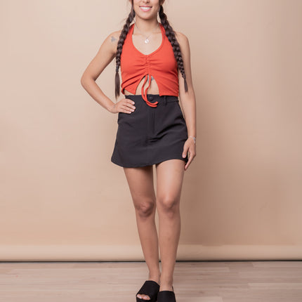 Falda Short P-Rubi - Negro