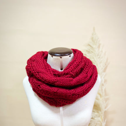 Cuellera con Diseño - Rojo