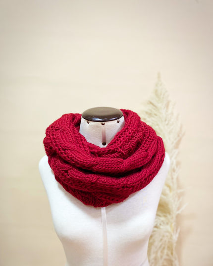 Cuellera con Diseño - Rojo