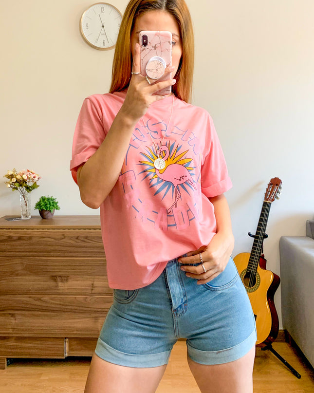 Polo California - Flamingo - Rosado