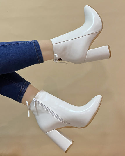 Botas Bubali - Blanco Cuero