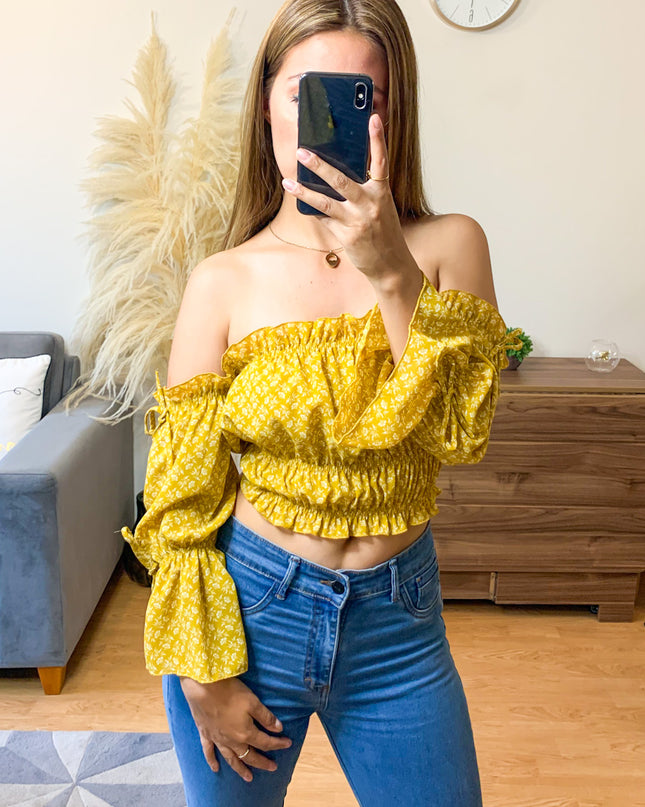Blusa Marissa - Mostaza