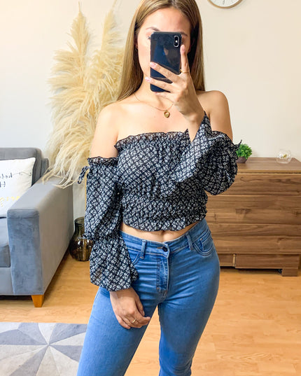 Blusa Marissa - Negro