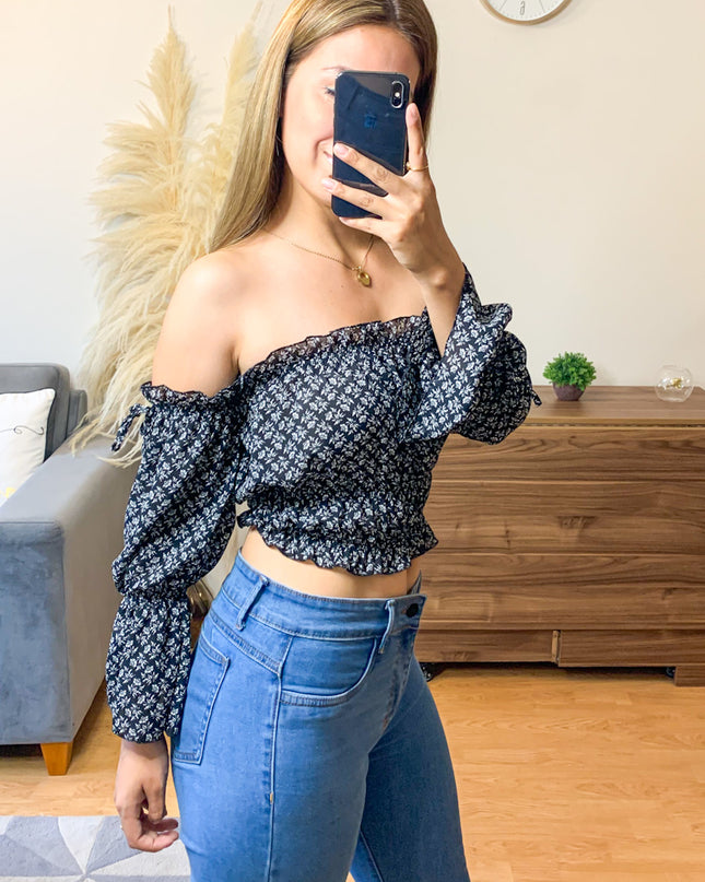 Blusa Marissa - Negro