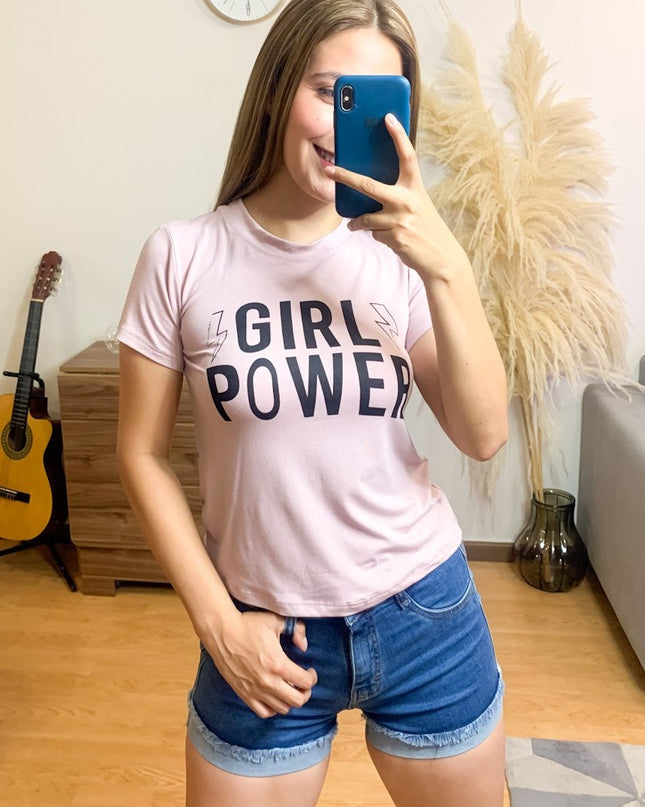 Polo Barú - Girl Power - Malva