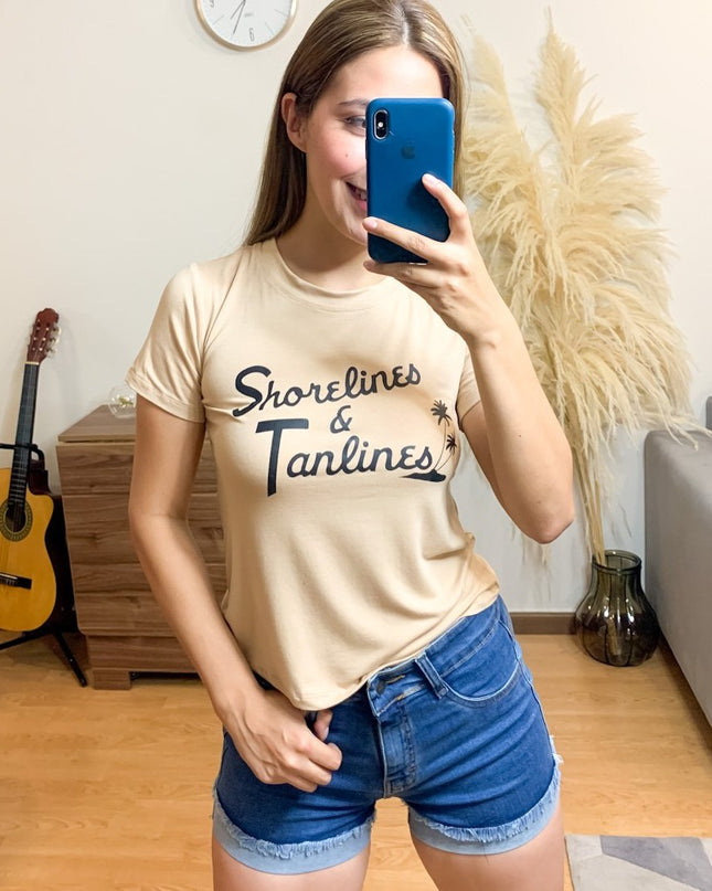 Polo Barú - Shorlines - Beige