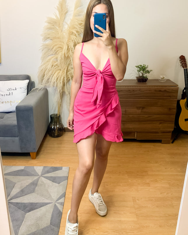 Vestido Mariah - Fuscia