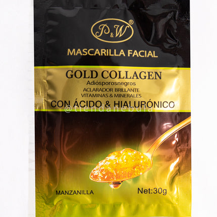 Mascarilla Facial - Colágeno dorado