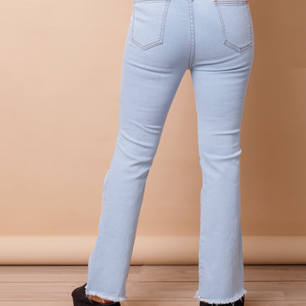 Pantalón Acampanado 4.0 - Ice Rasgado