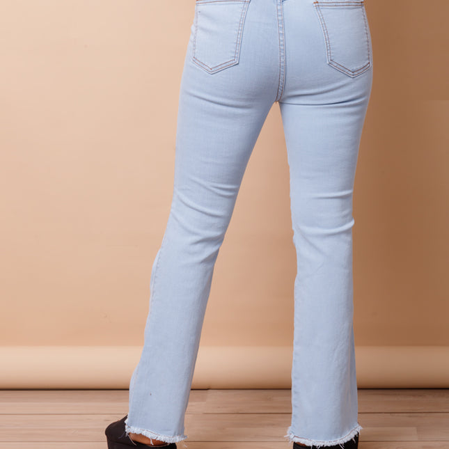 Pantalón Acampanado 4.0 - Ice Rasgado