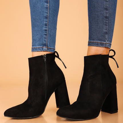 Botas Mujer Bubali - Negro Gamuza