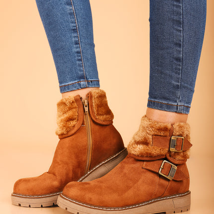 Botas Mujer Burgas - Camel