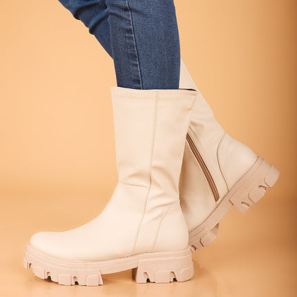 Botas Mujer Montana - Nude