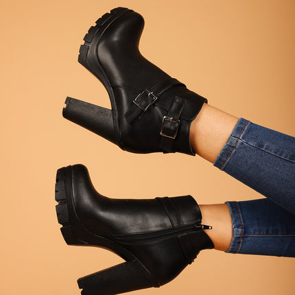 Botas Mujer Lovech - Negro