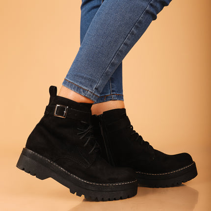 Botas Mujer Pavia - Negro