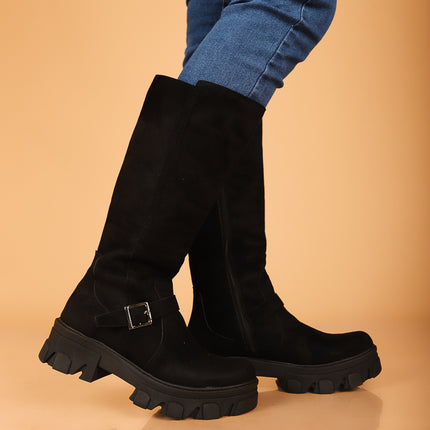 Botas Mujer Modansa - Negro