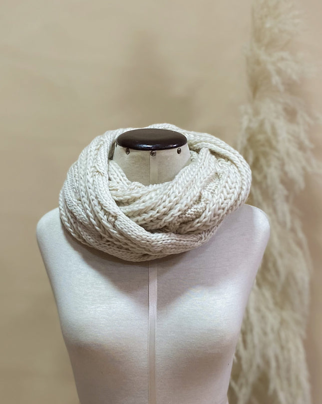 Cuellera con Diseño - Crema