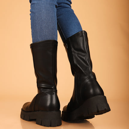 Botas Mujer Montana - Negro