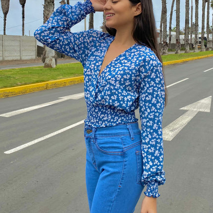 Blusa Dory - Azul