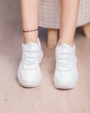 Zapatilla Snow - Blanco Cuero