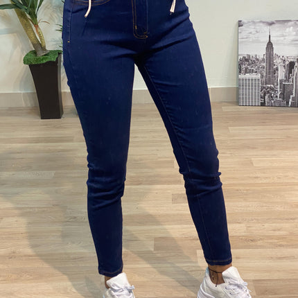 Pantalón Skinny 5.0 - Azul Noche