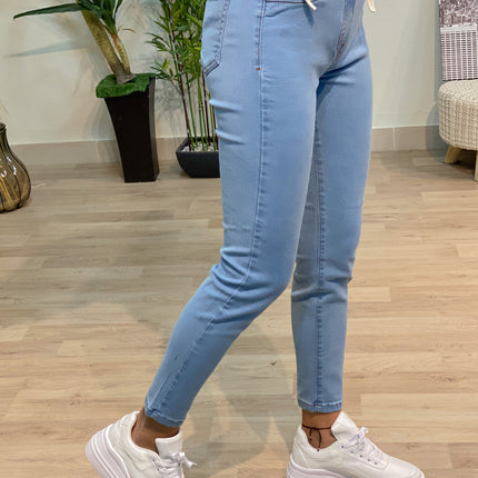Pantalón Skinny 5.0 - Celeste Claro