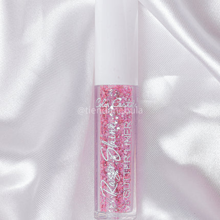 Delineador glitter - Rosa