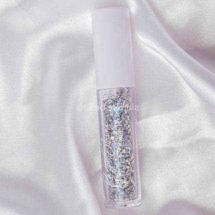 Delineador glitter - Plateado