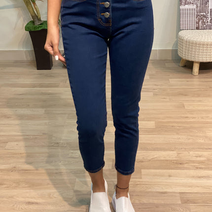 Pantalón 4 Botones - Azul Cristal
