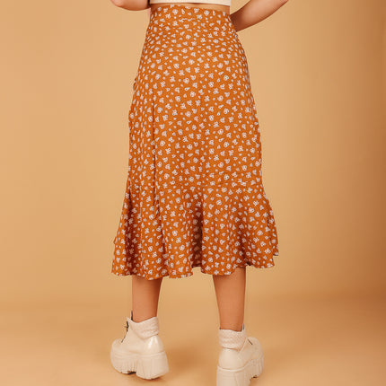 Falda Flavia - Marron