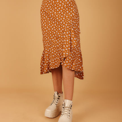 Falda Flavia - Marron