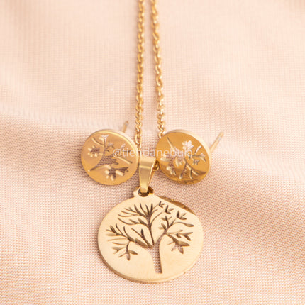 Set Collar Arbol