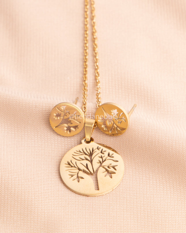 Set Collar Arbol