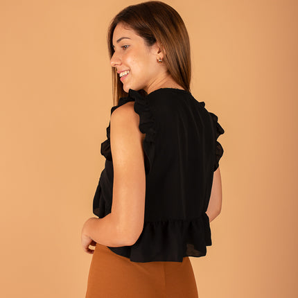 Blusa Arianna - Negro