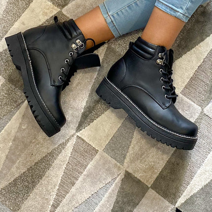 Botas Mujer Kemer - Negro