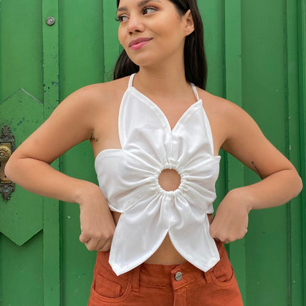 Top Flor - Perla